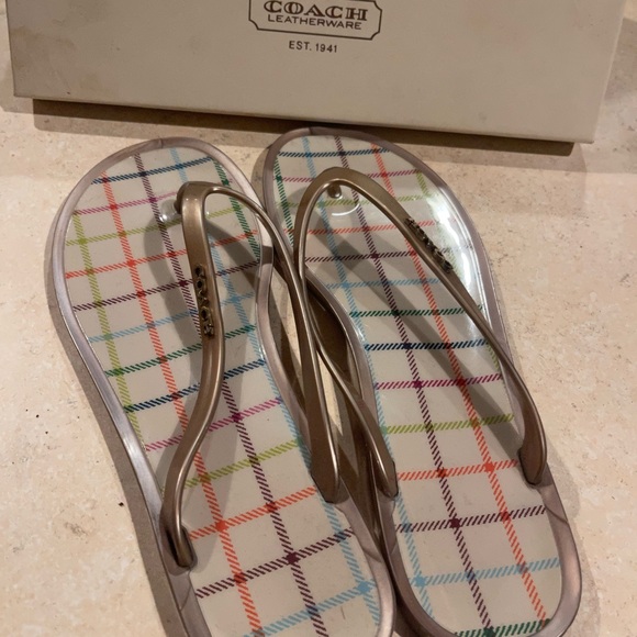 Coach sandals size 9 - Picture 6 of 6